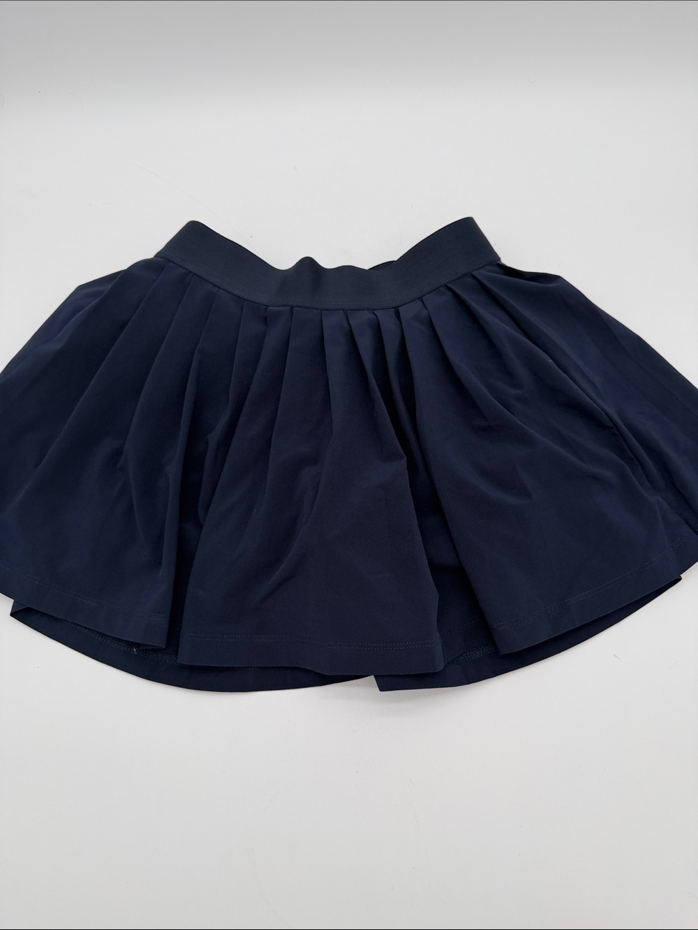 Athleta Navy Pleated Kids Skort